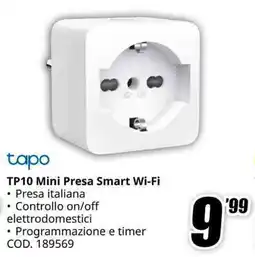 MediaWorld tapo TP10 Mini Presa Smart Wi-Fi offerta