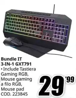 MediaWorld GXTRUST Bundle IT 3-IN-1 GXT791 offerta
