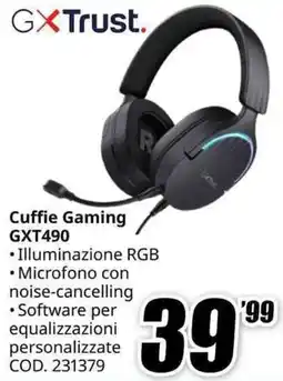 MediaWorld GXTrust. Cuffie Gaming GXT490 offerta
