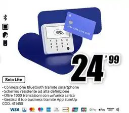 MediaWorld sumup Registratore di Cassa con POS Solo & Stampante offerta