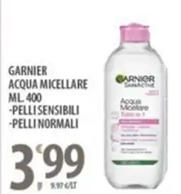 Sisa Garnier acqua micellare offerta