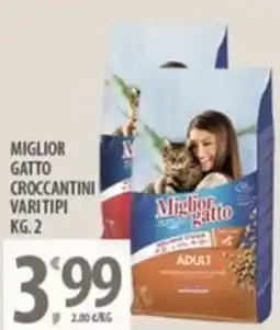 Sisa Miglior gatto croccantini varitipi offerta