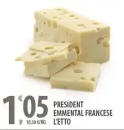 Sisa President emmental francese letto offerta