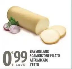 Sisa Bayernland scamorzone filato affumicato l'etto offerta