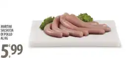 Sisa Martini salsiccia di pollo alkg offerta