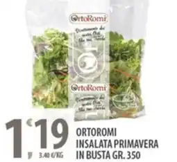 Sisa Ortoromi insalata primavera in busta offerta