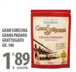 Sisa Gran soresina grati soresinia grana padano grattugiato offerta