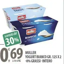 Sisa Muller yogurt bianco offerta