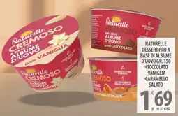 Sisa Naturelle dessert pro a base di albume d'uovo offerta