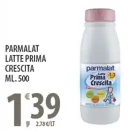 Sisa Parmalat latte prima crescita offerta
