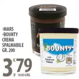 Sisa MARS -BOUNTY Crema spalmabile offerta