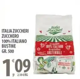 Sisa Italia zuccheri zucchero 100% italiano bustine offerta
