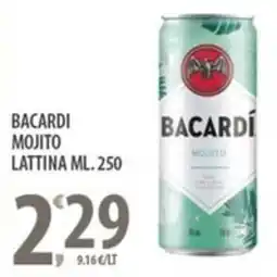 Sisa Bacardi mojito lattina offerta