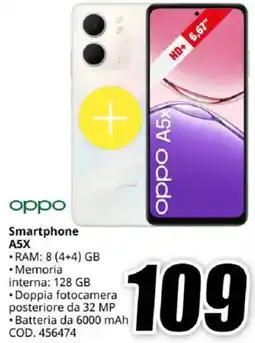 MediaWorld oppo Smartphone A5X offerta