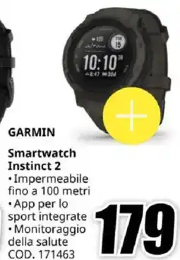 MediaWorld GARMIN Smartwatch Instinct 2 offerta