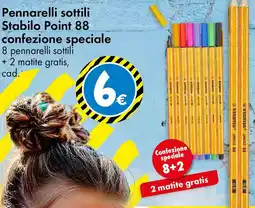Tedi Pennarelli sottili Stabilo Point 88 confezione speciale offerta