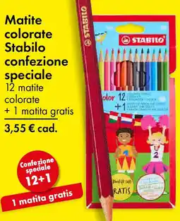 Tedi Matite colorate Stabilo confezione speciale offerta