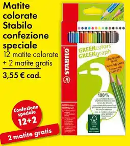 Tedi Matite colorate Stabilo confezione speciale offerta