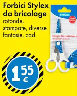 Tedi Forbici Stylex da bricolage offerta
