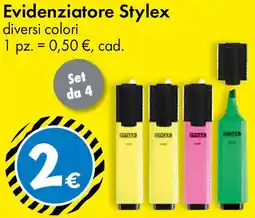 Tedi Evidenziatore Stylex offerta