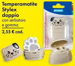 Tedi Temperamatite Stylex doppio offerta
