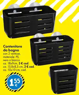 Tedi Contenitore da bagno offerta