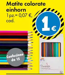Tedi Matite colorate einhorn offerta