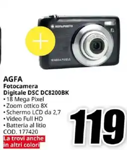 MediaWorld Fotocamera Digitale DSC DC8200BK offerta