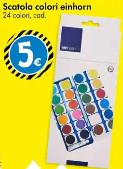 Tedi Scatola colori einhorn offerta