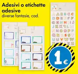 Tedi Adesivi o etichette adesive offerta