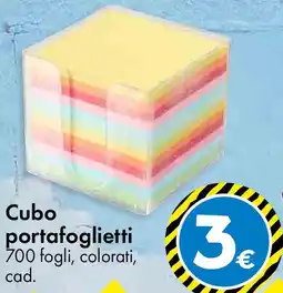 Tedi Cubo portafoglietti offerta