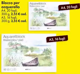 Tedi Blocco per acquerello offerta