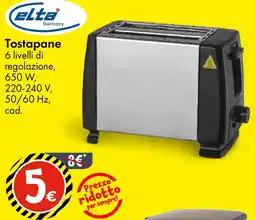 Tedi elta Tostapane offerta