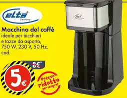 Tedi elta Macchina del caffè offerta