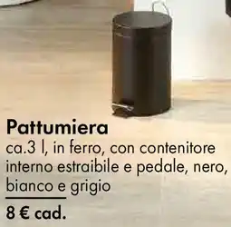 Tedi Pattumiera offerta