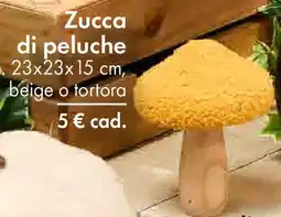 Tedi Zucca di peluche offerta