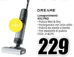 MediaWorld DREAME Lavapavimenti H12 PRO offerta