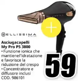 MediaWorld BELLISSIMA Asciugacapelli My Pro P5 3800 offerta