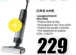 MediaWorld DREAME Lavapavimenti H12 PRO offerta