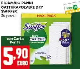 Pam Ricambio panni catturapolvere dry swiffer offerta