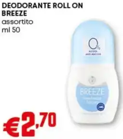 Pam Deodorante roll on breeze offerta