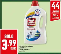Pam Detersivo liquido lavatrice omino bianco offerta