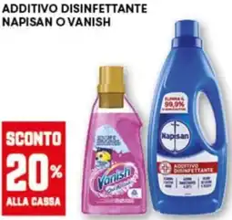 Pam Additivo disinfettante napisan o vanish offerta