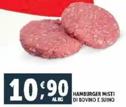 Deco Supermercati Hamburger misti di bovino e suino offerta