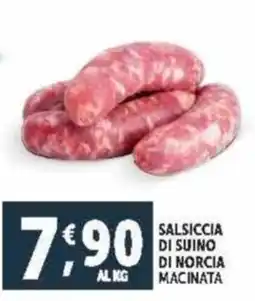 Deco Supermercati Salsiccia di suino di norcia macinata offerta