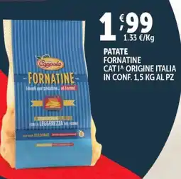 Deco Supermercati Patate fornatine catia origine italia offerta