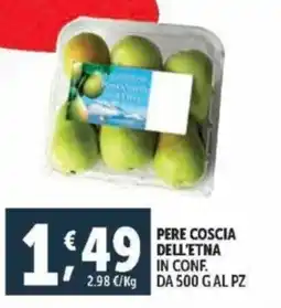 Deco Supermercati Pere coscia dell'etna offerta