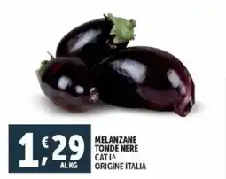 Deco Supermercati Melanzane tonde nere offerta
