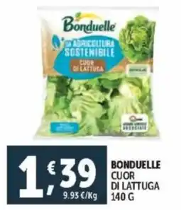 Deco Supermercati Bonduelle cuor di lattuga offerta