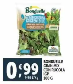 Deco Supermercati Bonduelle gran mix con rucola IGP offerta
